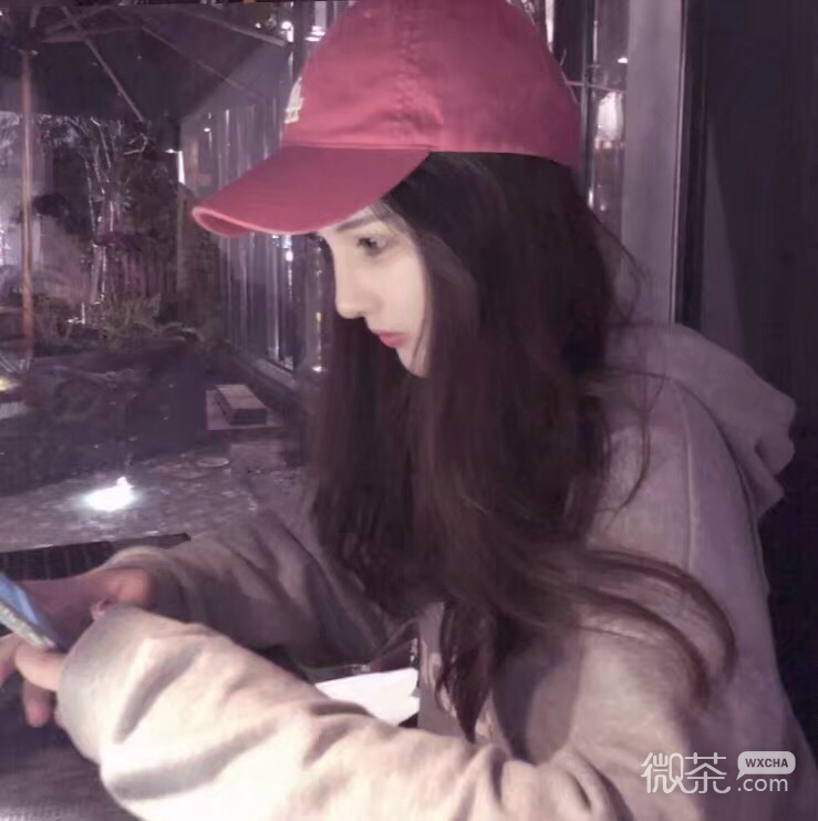 微信小清新可爱纯洁女头