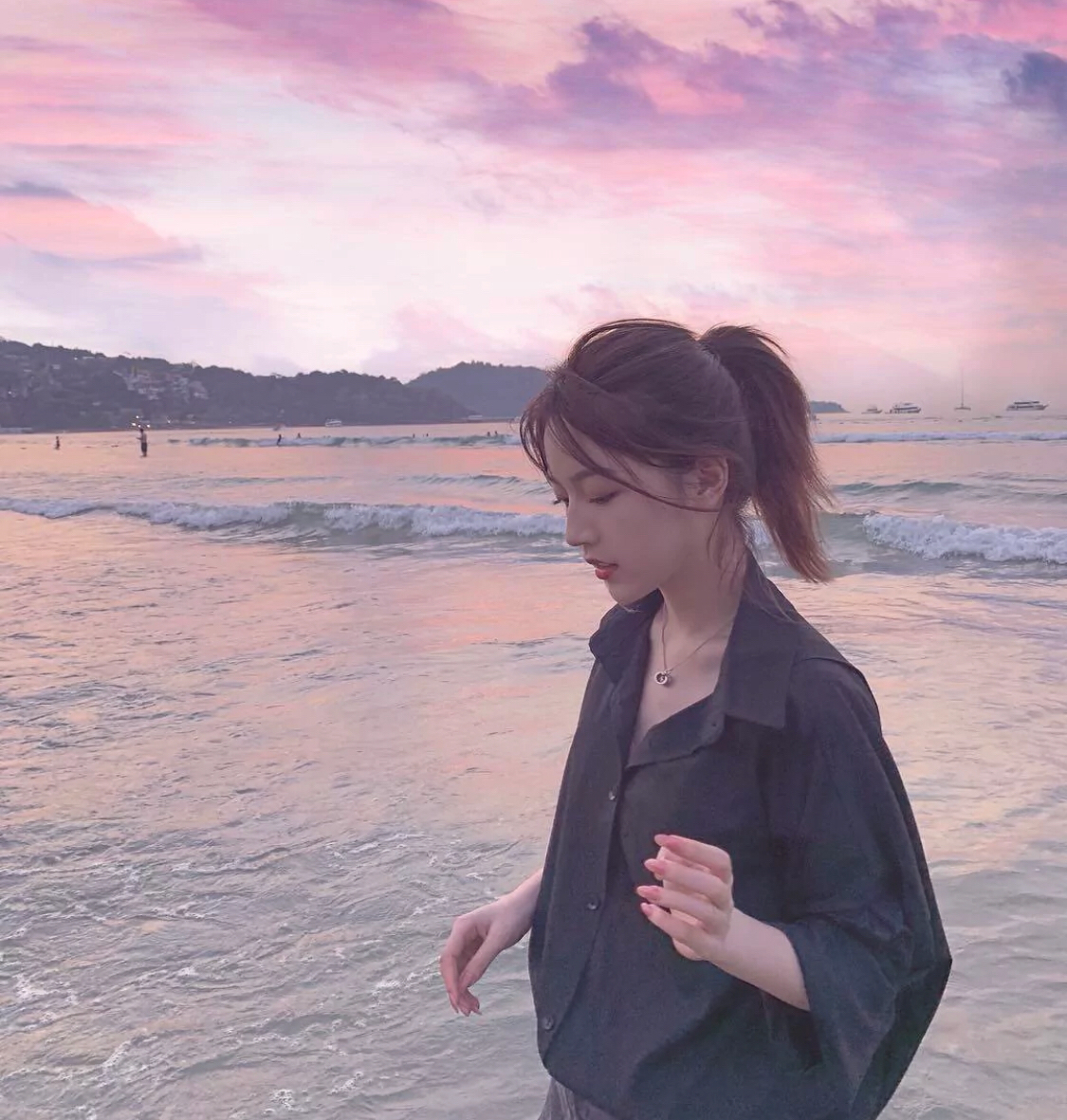 微信清新高颜值霸气御姐女头