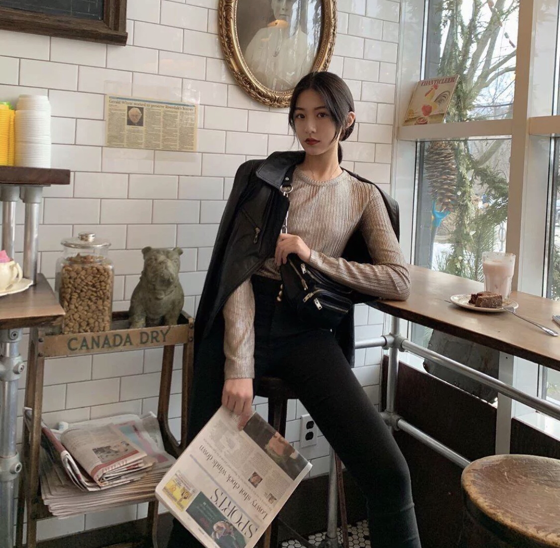 微信清新高颜值霸气御姐女头