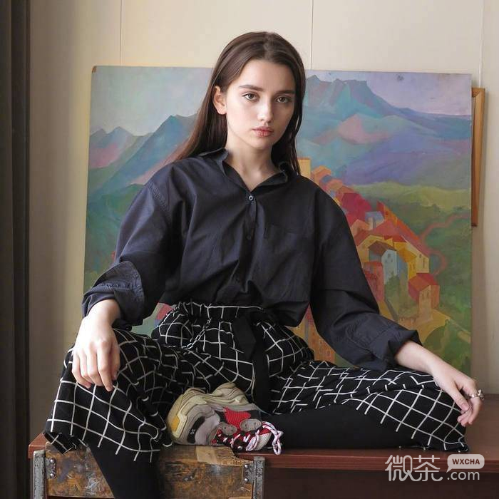 微信可爱青春气质女头