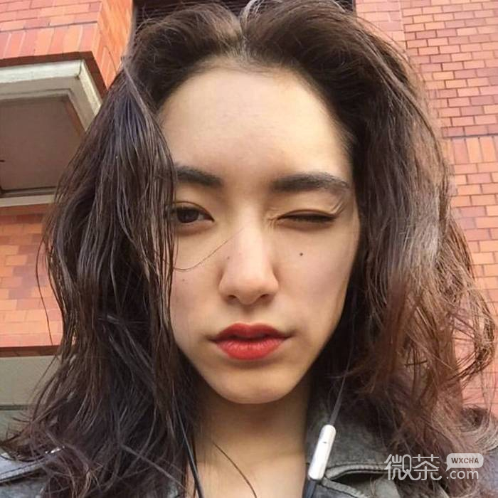 微信可爱清新气质女头