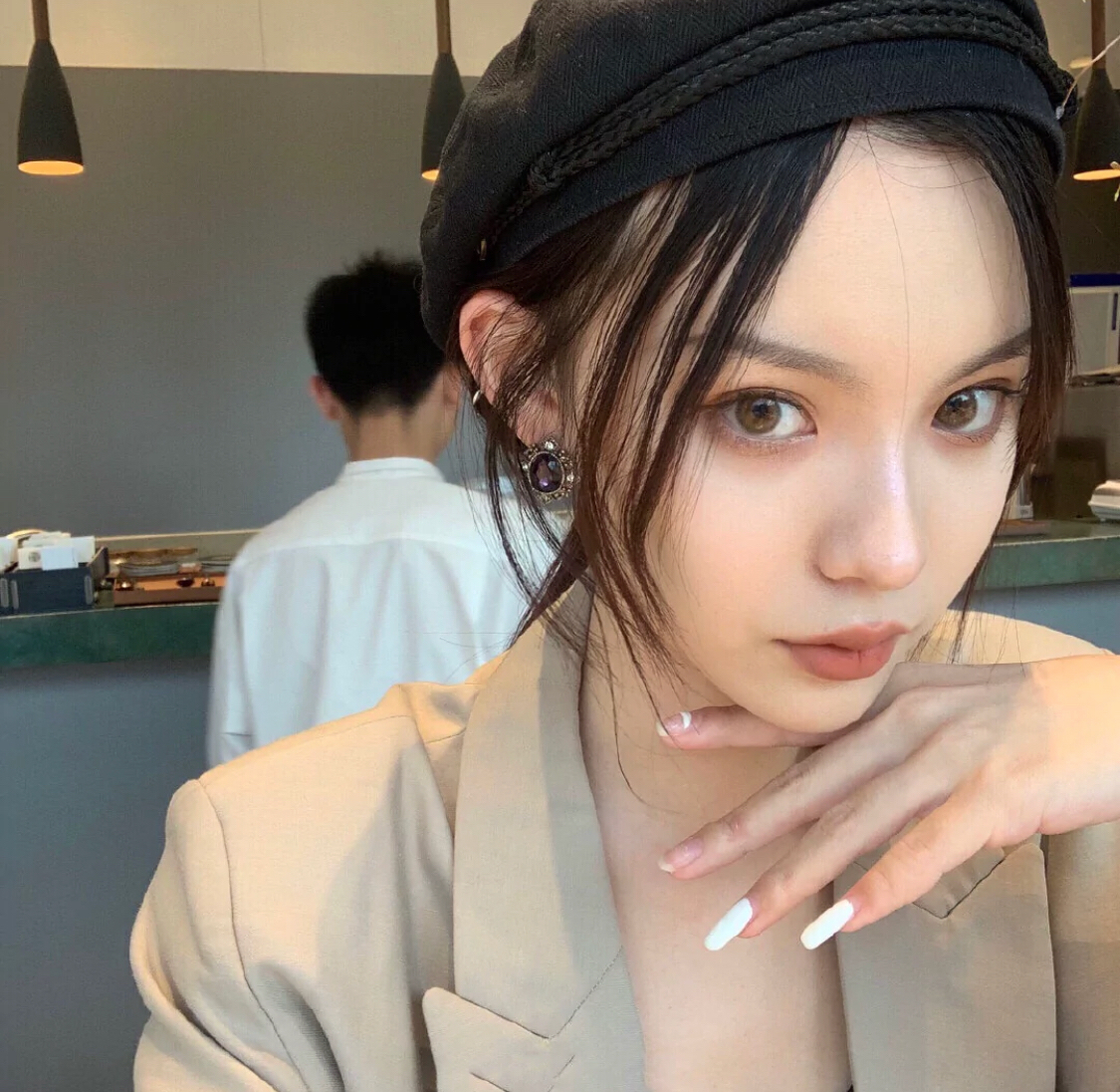 微信清新高颜值霸气御姐女头