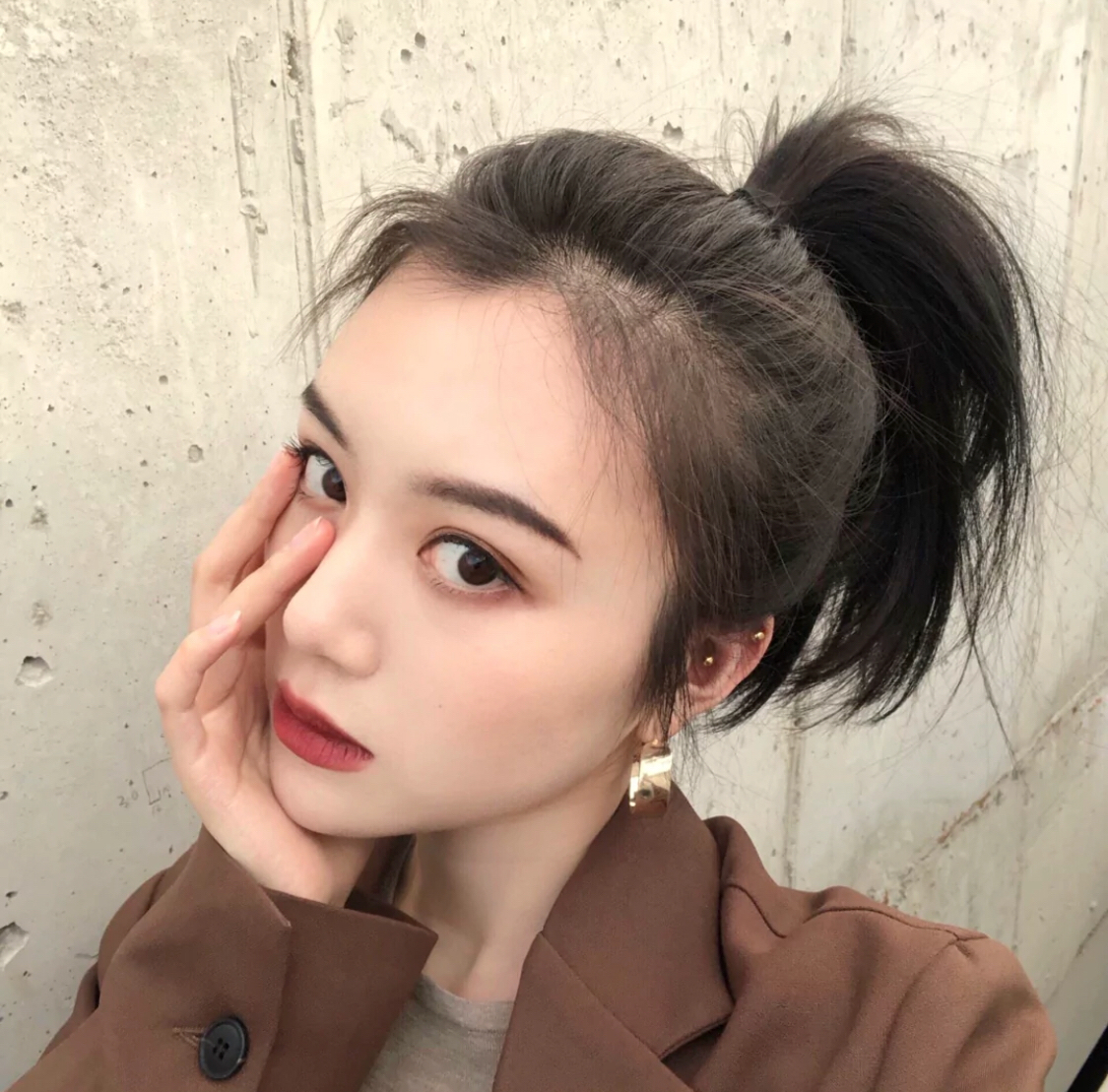 微信清新高颜值霸气御姐女头