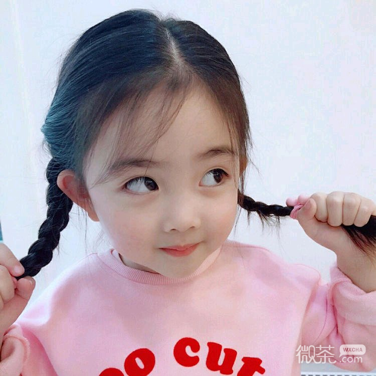 微信可爱青春气质女头