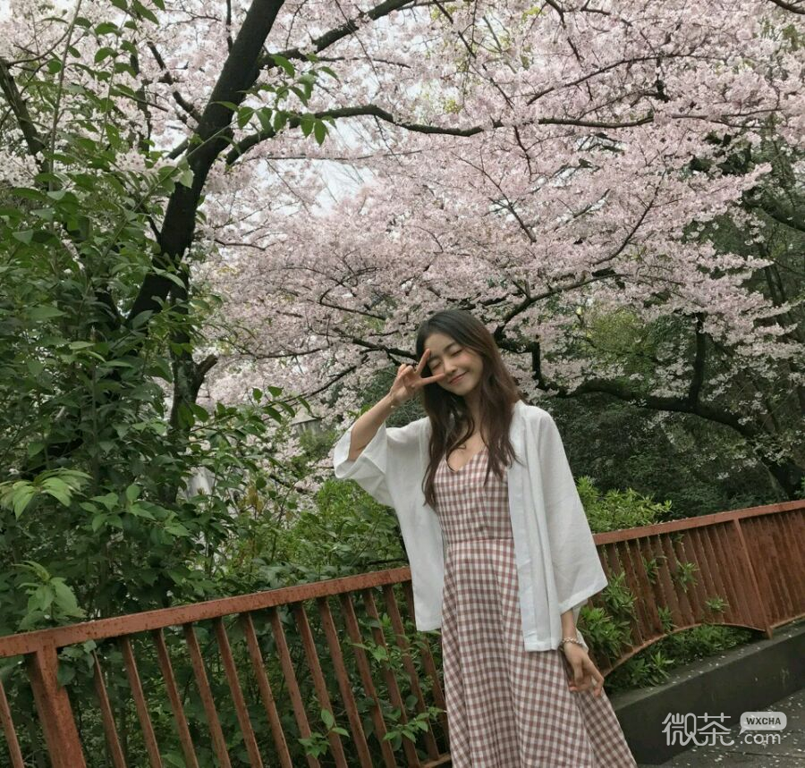 微信可爱青春气质女头