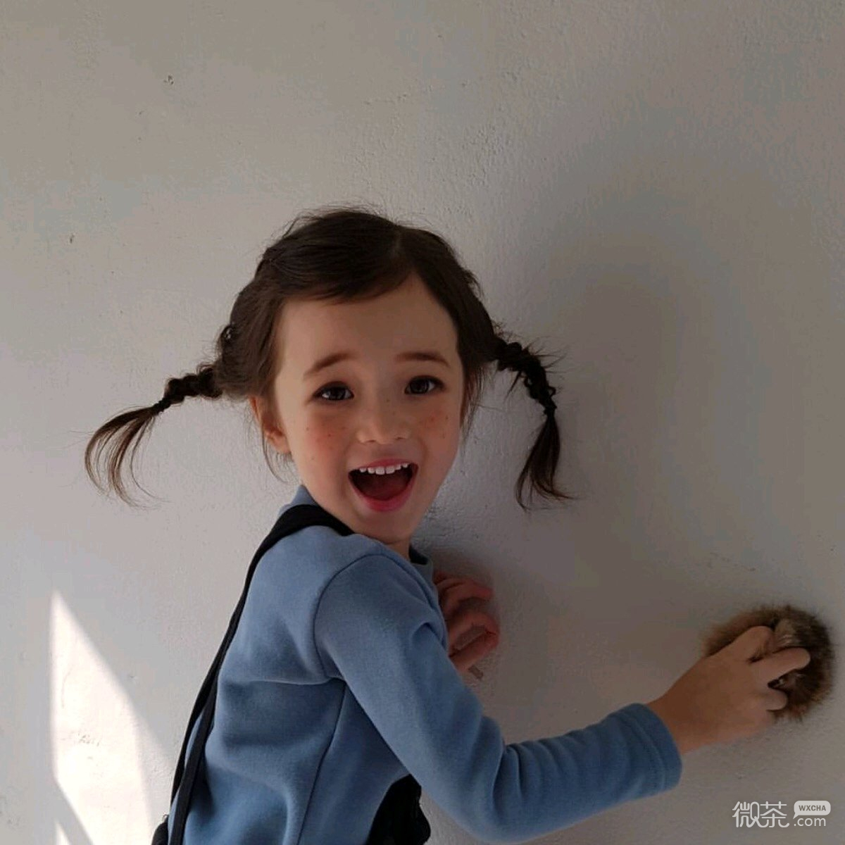微信可爱青春气质女头