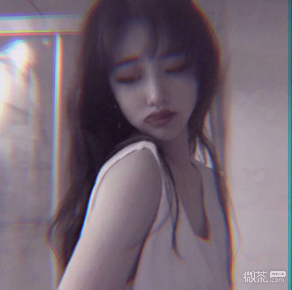 微信小清新可爱纯洁女头