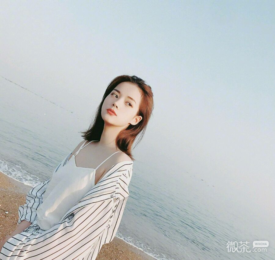 微信可爱青春气质女头