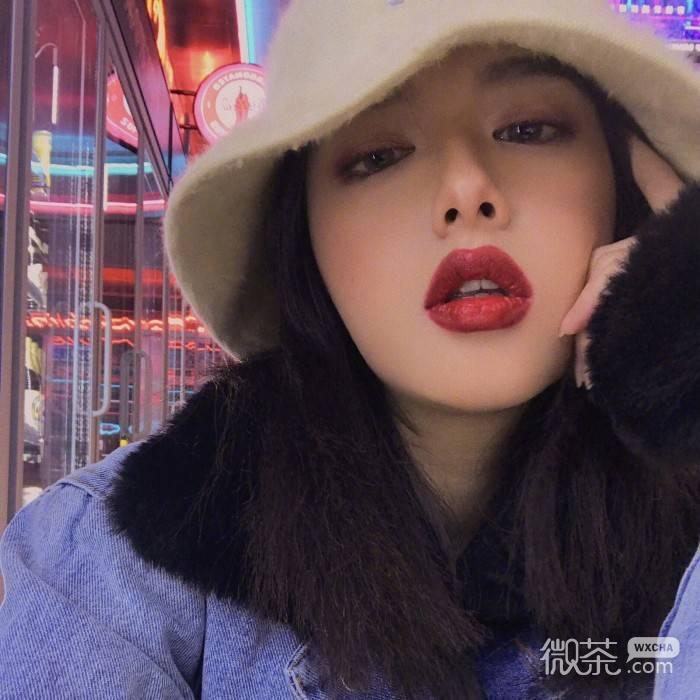 微信可爱清新气质女头