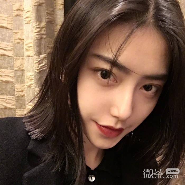 微信可爱清新气质女头
