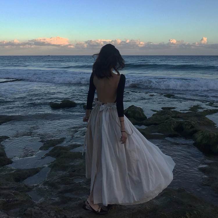 微信文艺清新气质女头