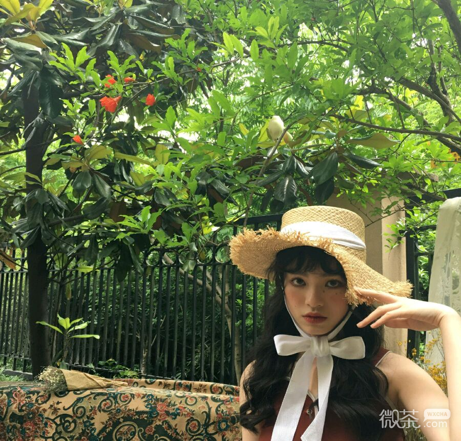 微信可爱青春气质女头