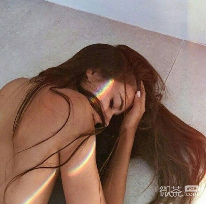 微信可爱清新气质女头
