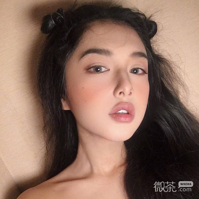 微信可爱清新气质女头