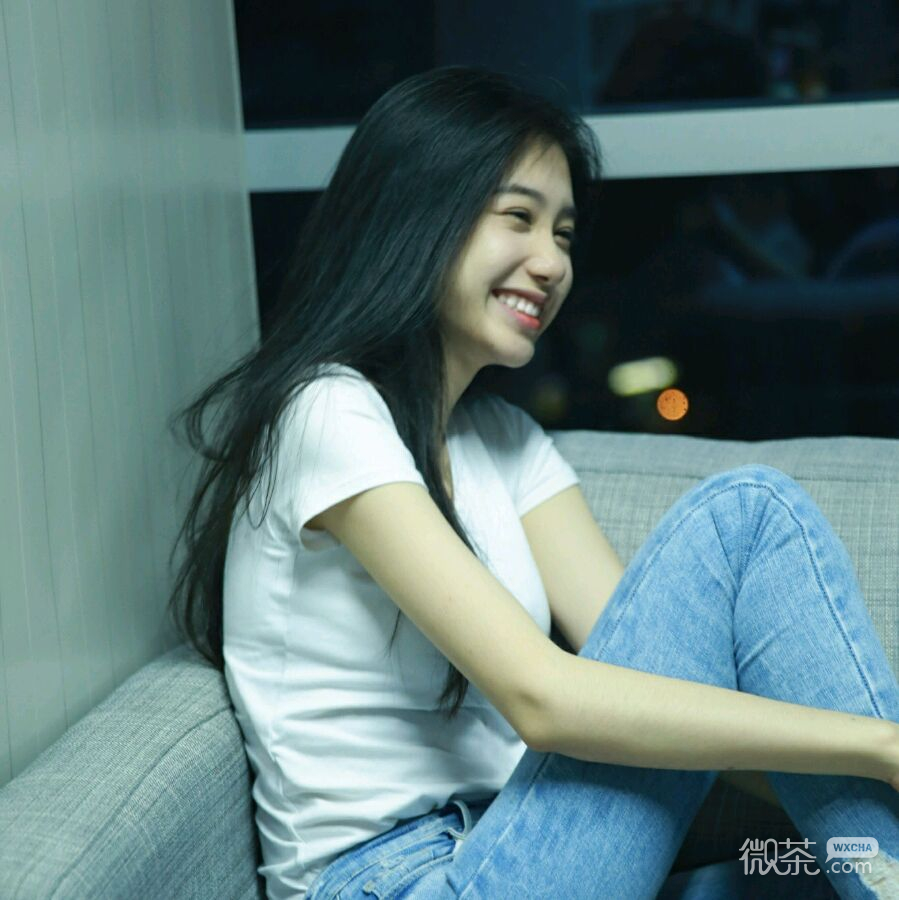 微信可爱青春气质女头