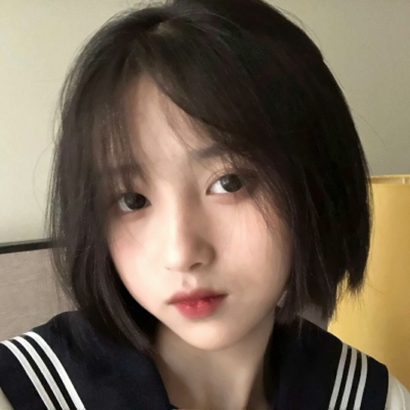 美丽气质高颜值的短发女生系列微信头像合集下载