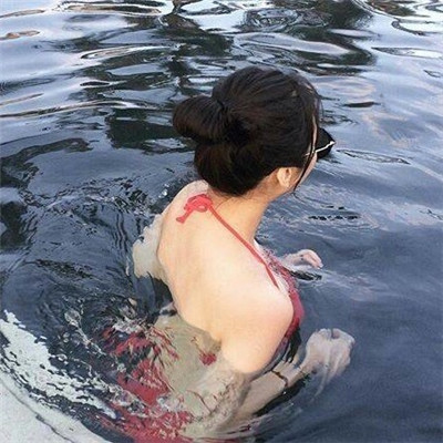 微信小清新阳光御姐女头