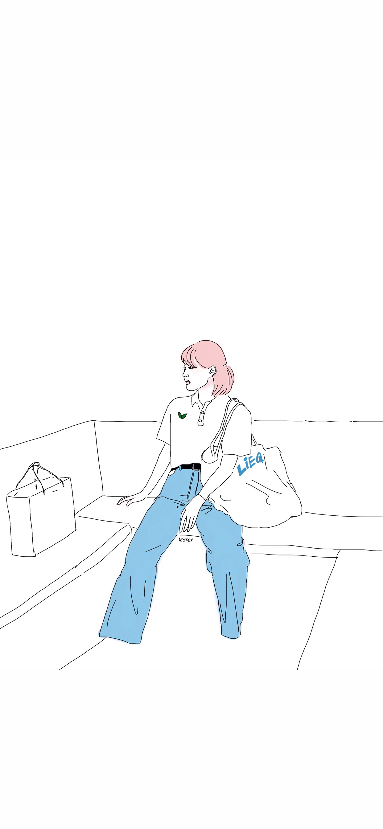 简约好看粉嫩手机壁纸