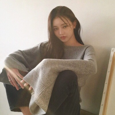 微信可爱气质温馨女头
