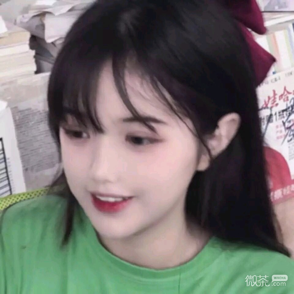 微信可爱粉嫩高颜值迷人个性女头