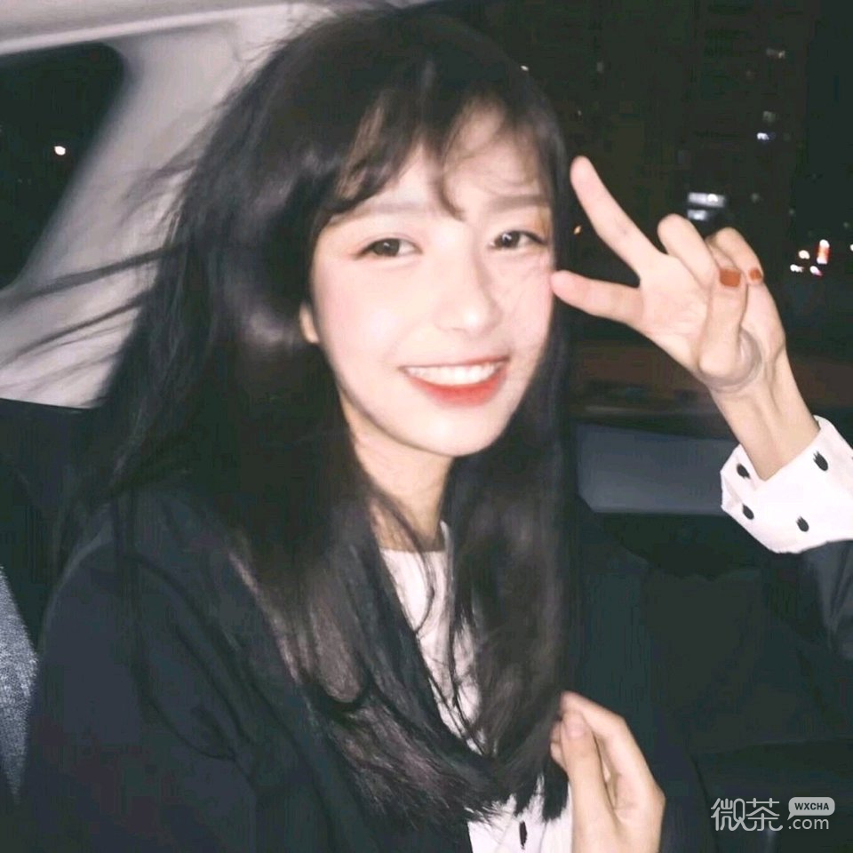 微信可爱粉嫩高颜值迷人个性女头