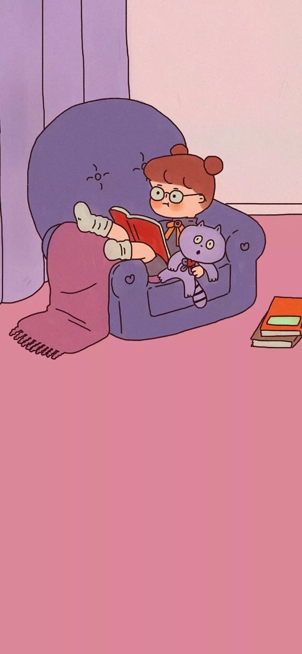 简约好看粉嫩手机壁纸