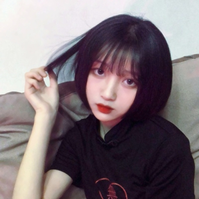 美丽气质高颜值的短发女生系列微信头像合集下载