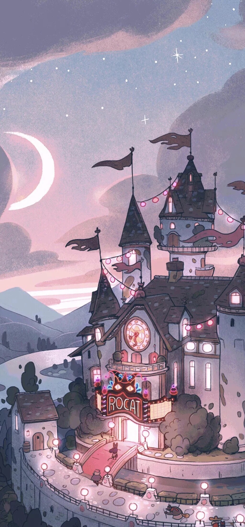 简约好看粉嫩手机壁纸