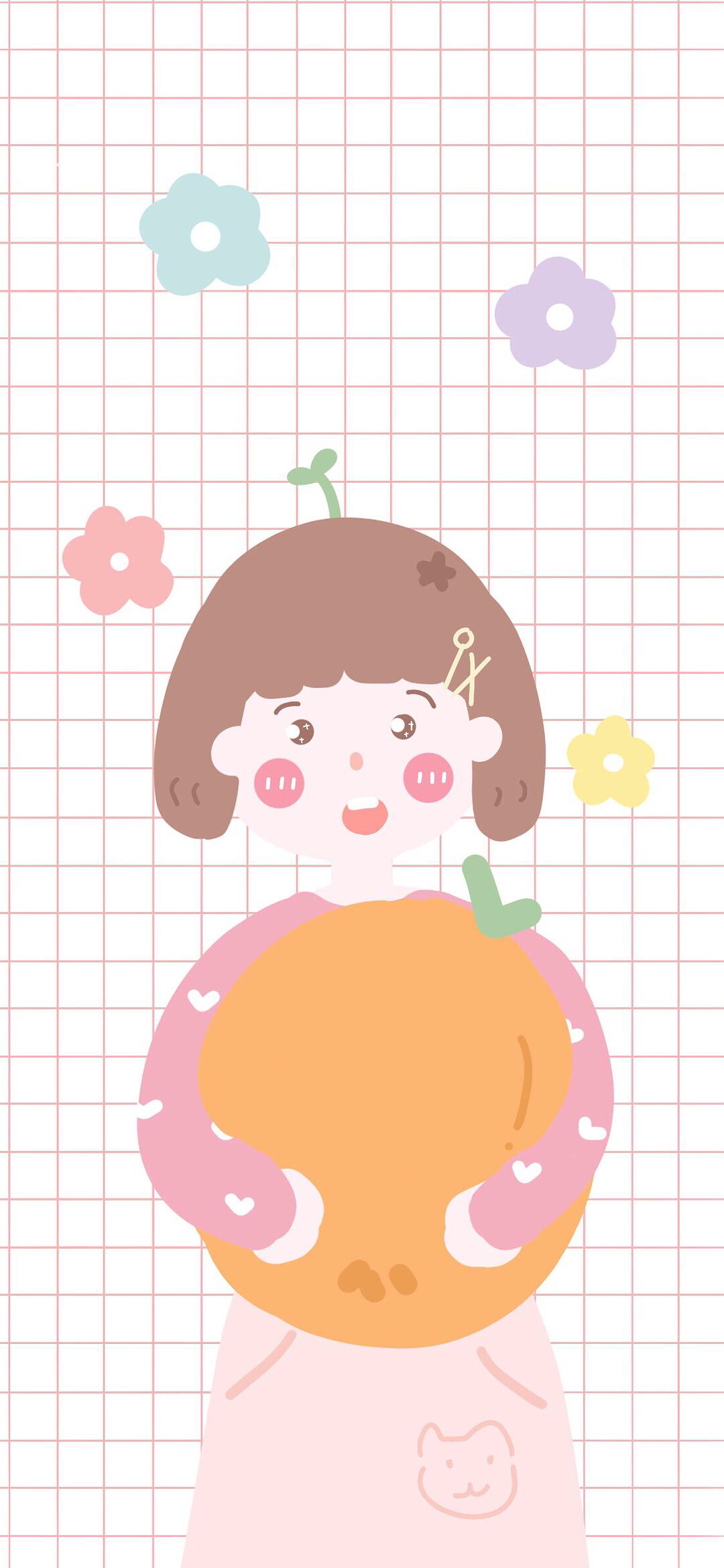 简约好看粉嫩手机壁纸