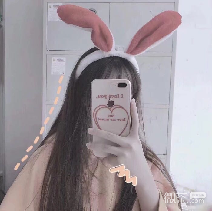 小清新可爱好看微信女头