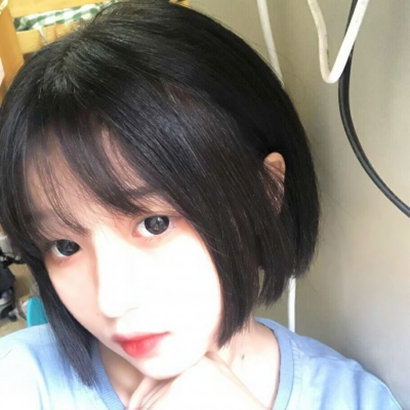 美丽气质高颜值的短发女生系列微信头像合集下载
