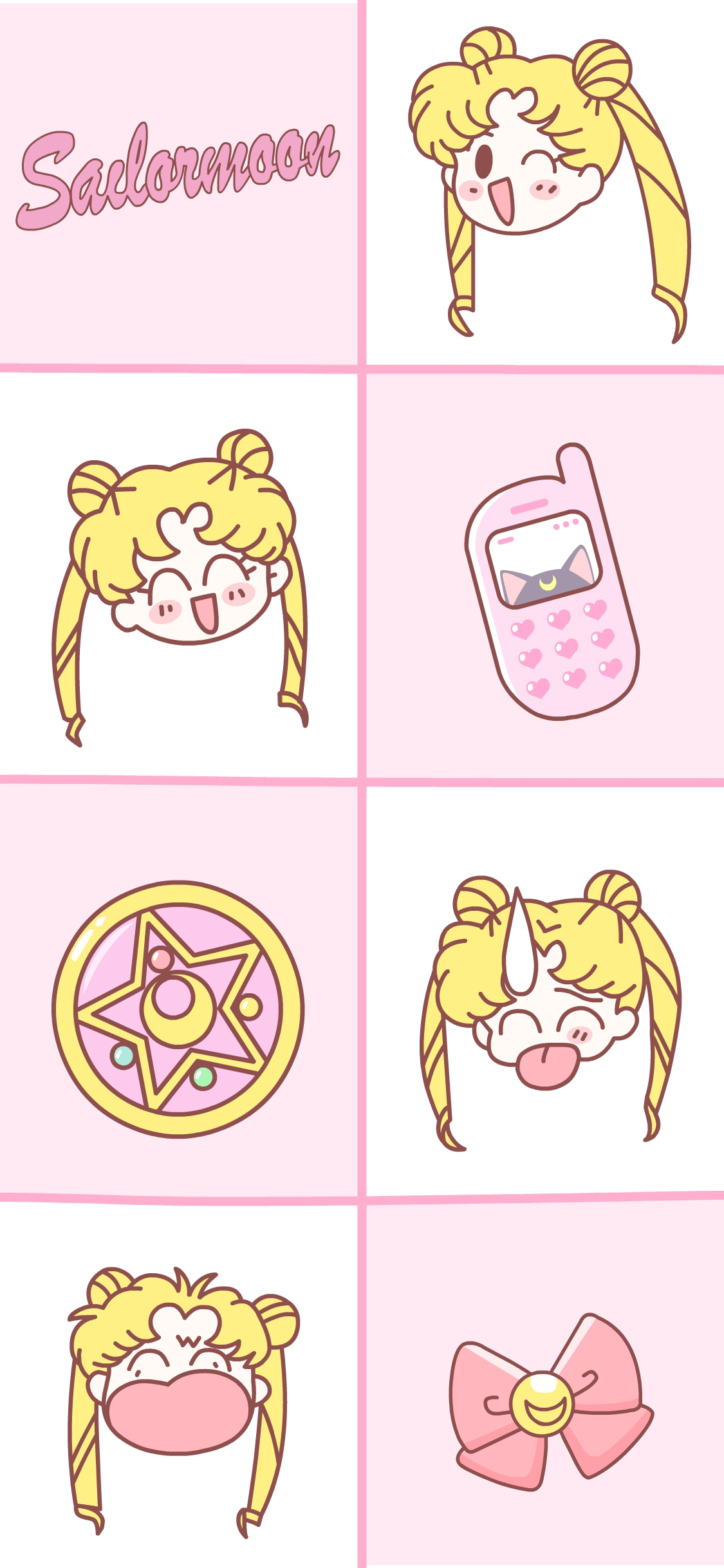 简约好看粉嫩手机壁纸