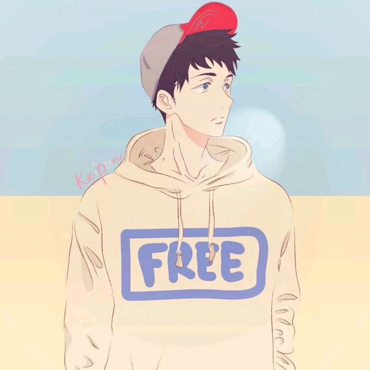 微信帅气清新性感二次元男头