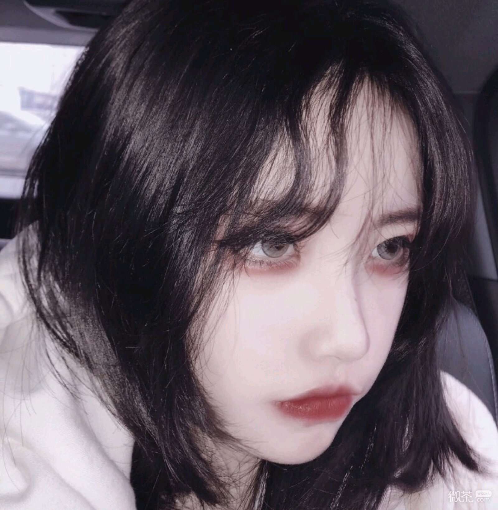 微信可爱文艺复古女头