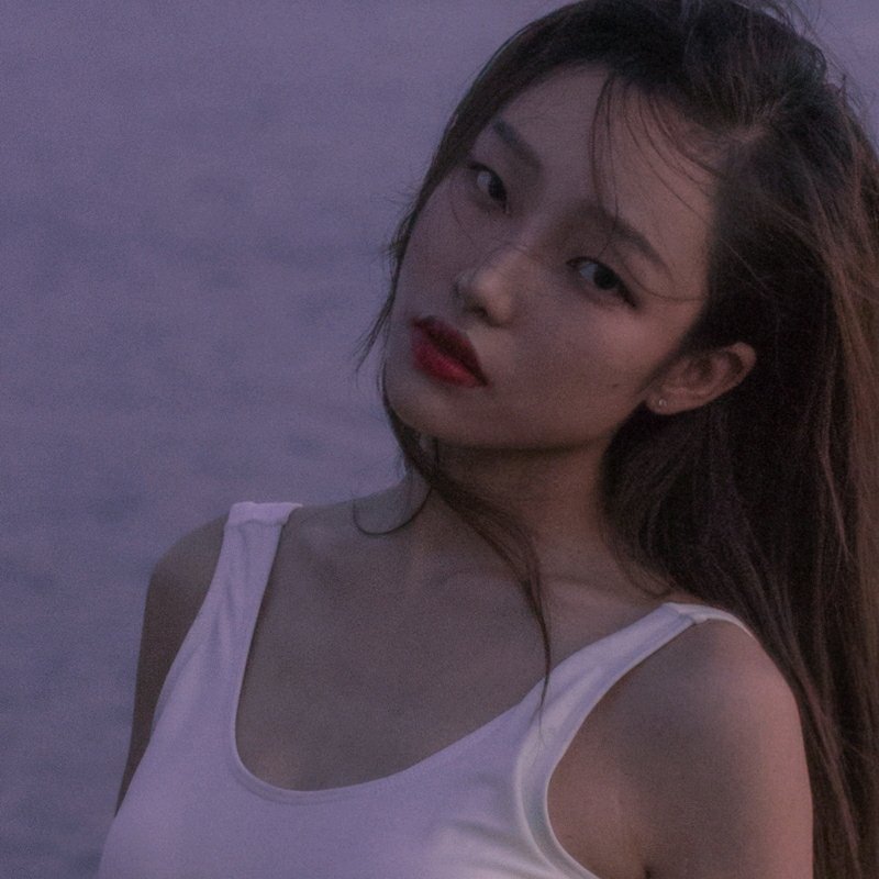 小清新时尚文艺微信女头