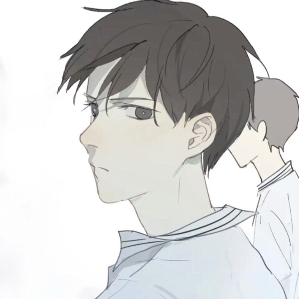 微信帅气清新性感二次元男头