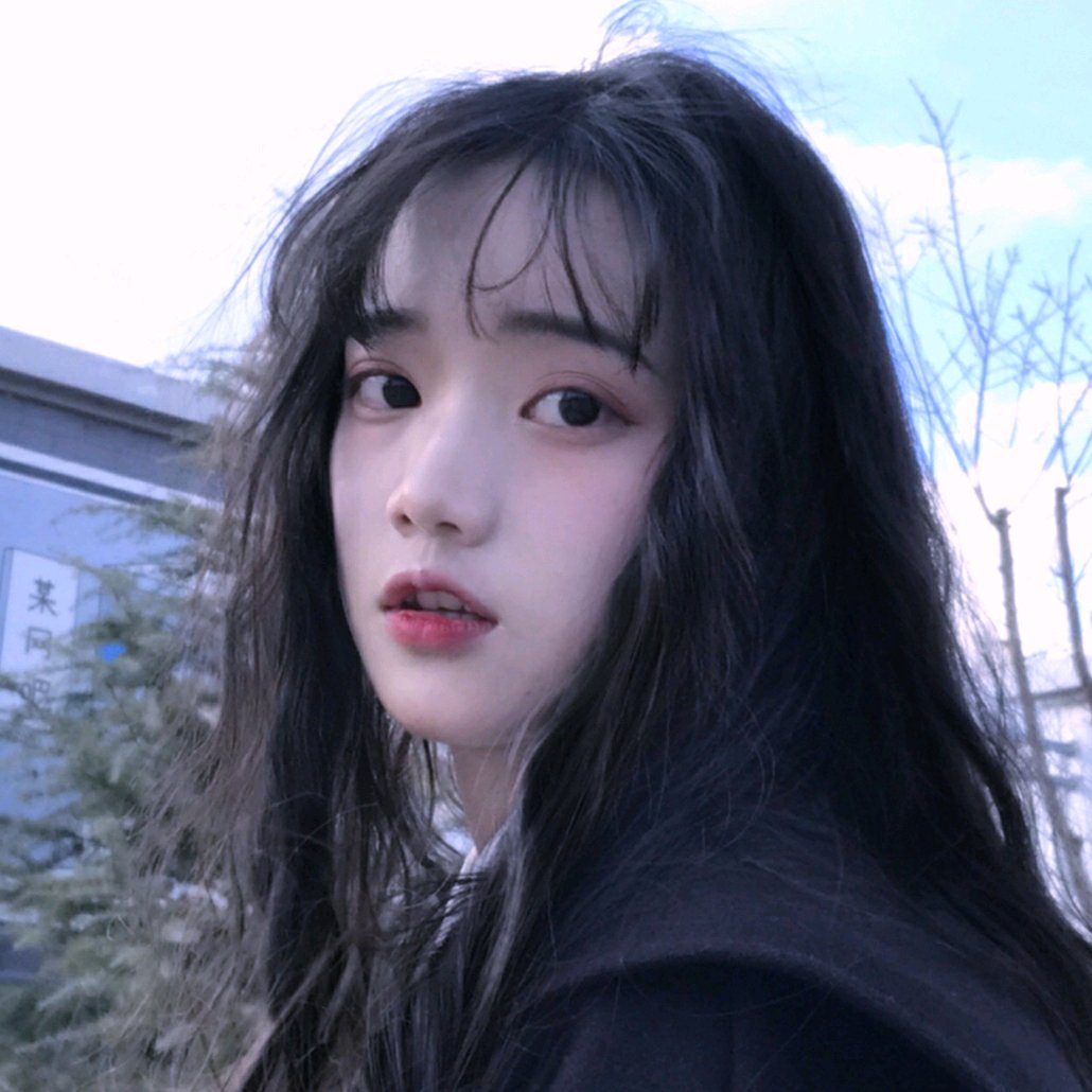 小清新时尚文艺微信女头