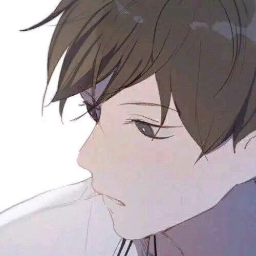 微信帅气清新性感二次元男头