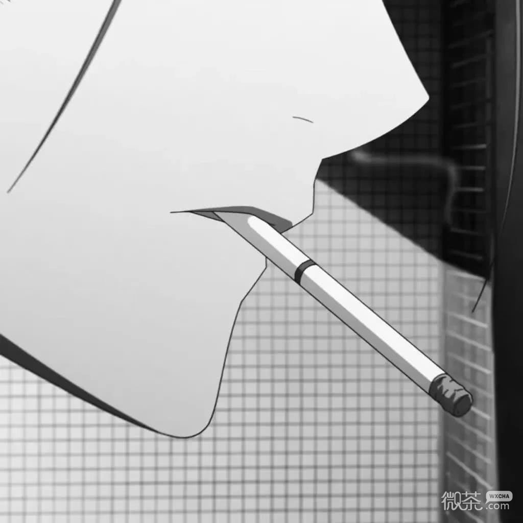 微信非主流霸气二次元男头