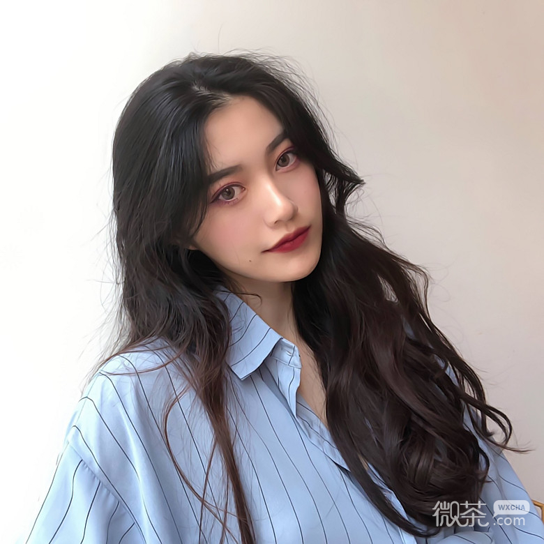 微信气质阳光小清新女头