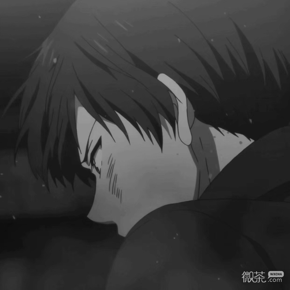 微信帅气超拽二次元男头