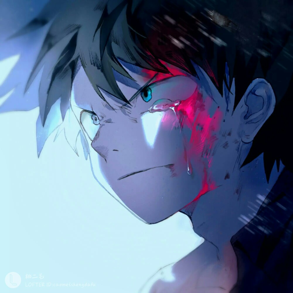 微信非主流霸气二次元男头