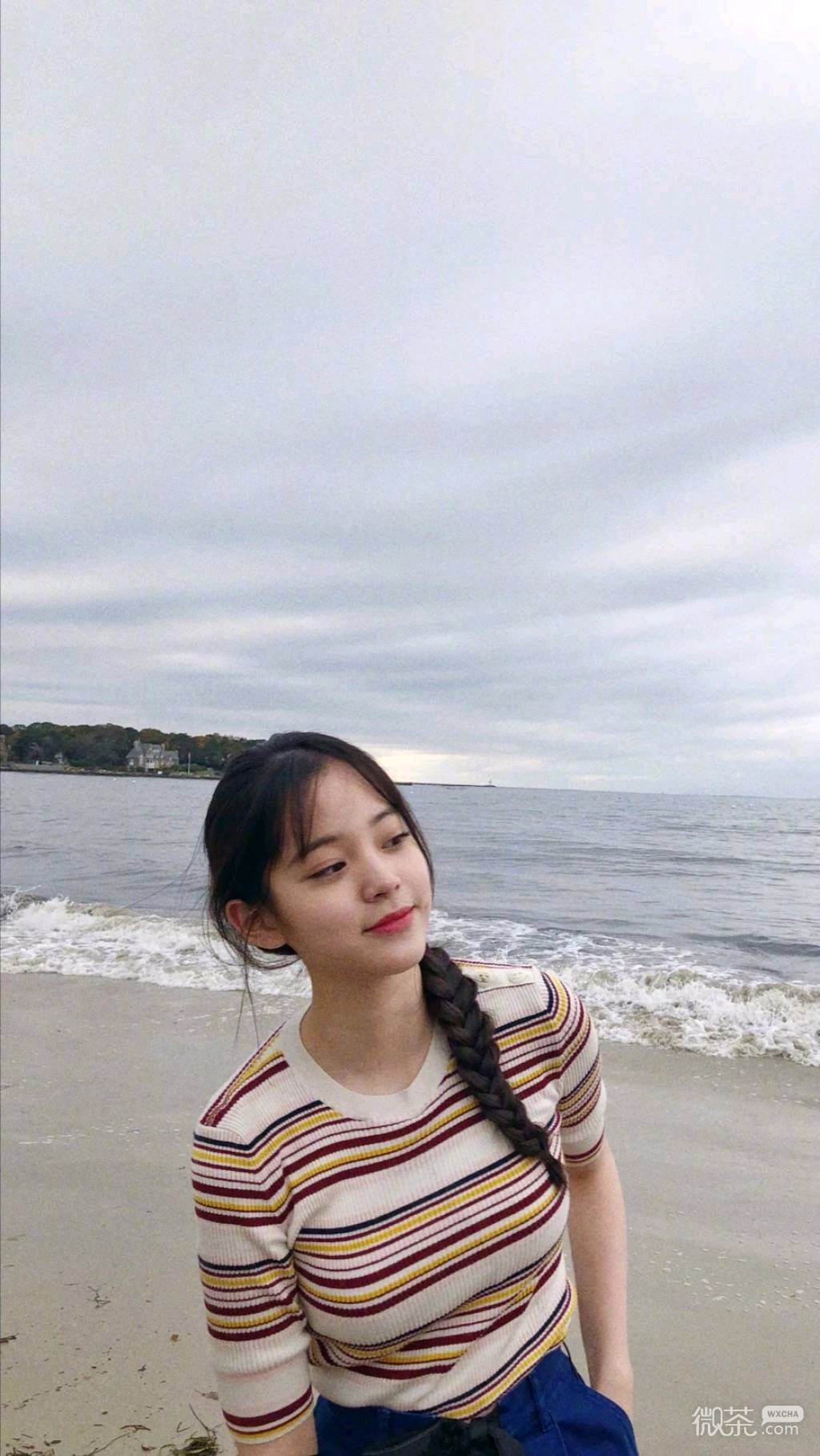 微信时尚清新阳光女头