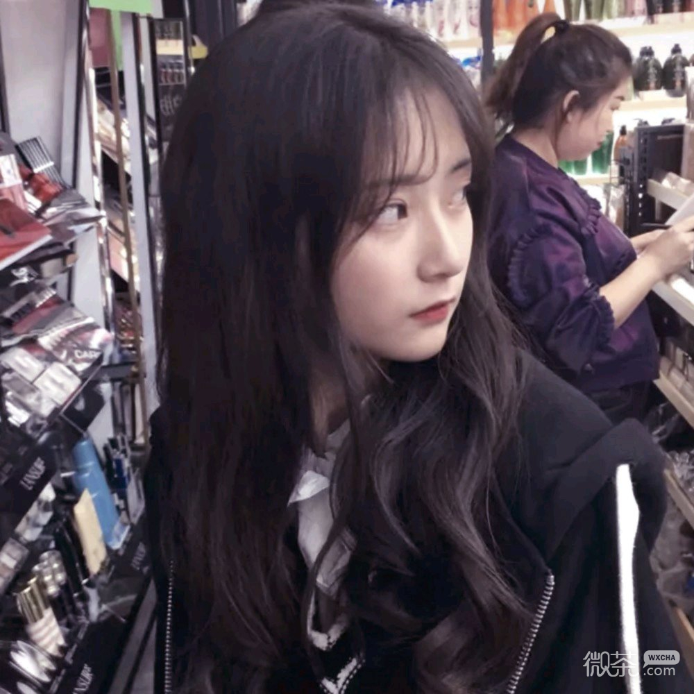 微信可爱文艺复古女头