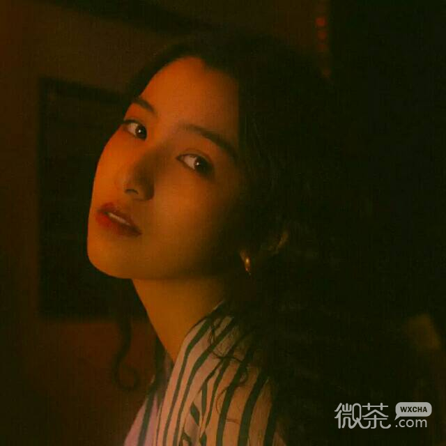 微信简洁清新好看女头