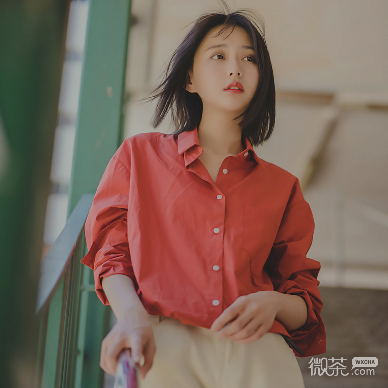 微信气质阳光小清新女头