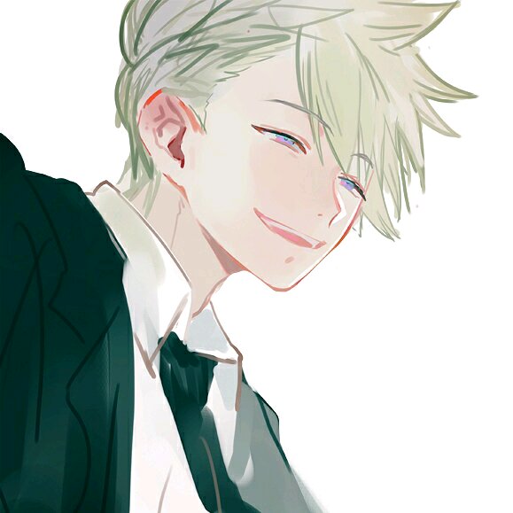 微信帅气清新性感二次元男头