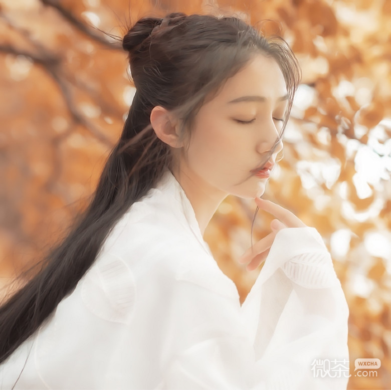 微信气质阳光小清新女头