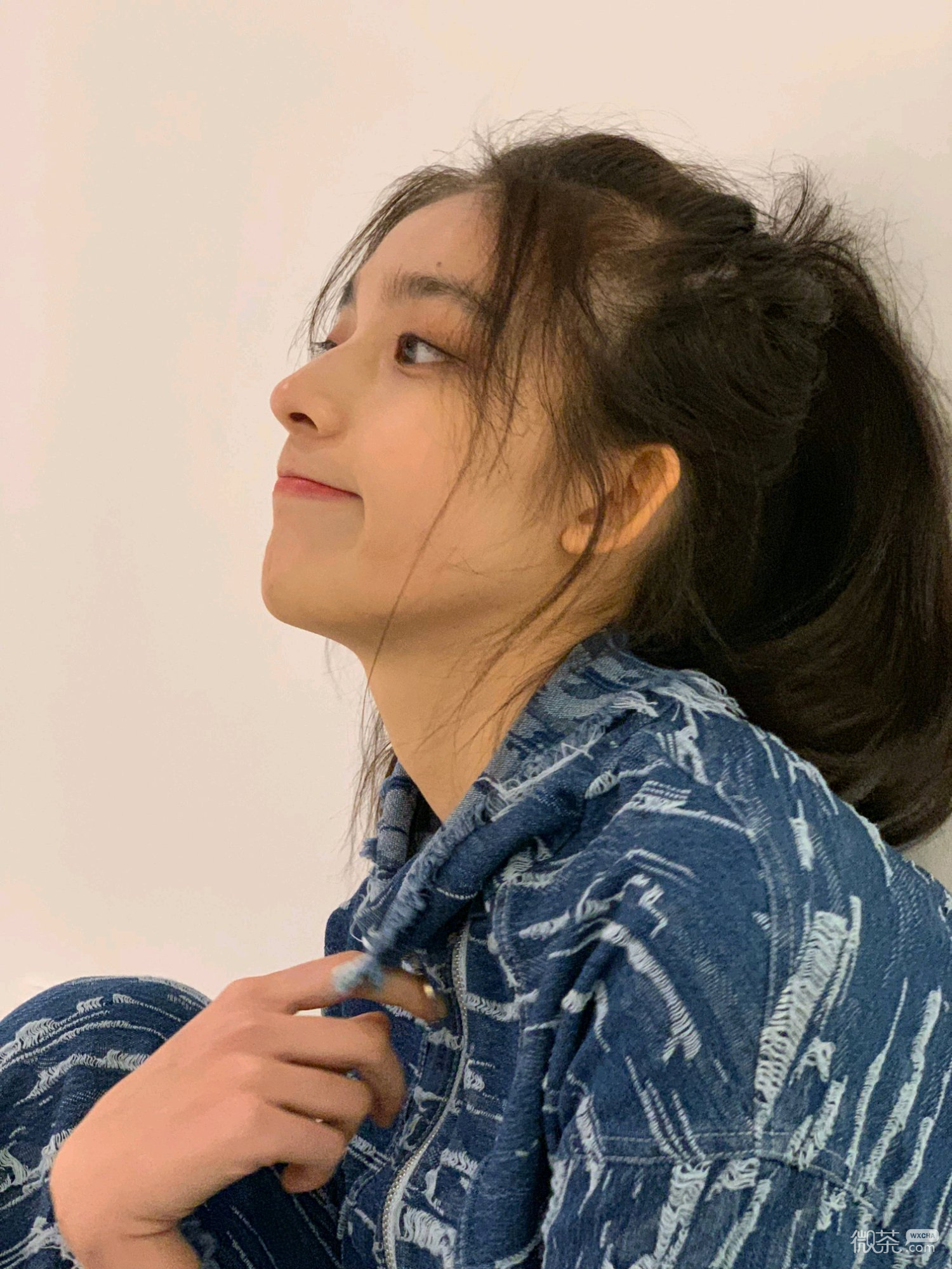 微信时尚清新阳光女头