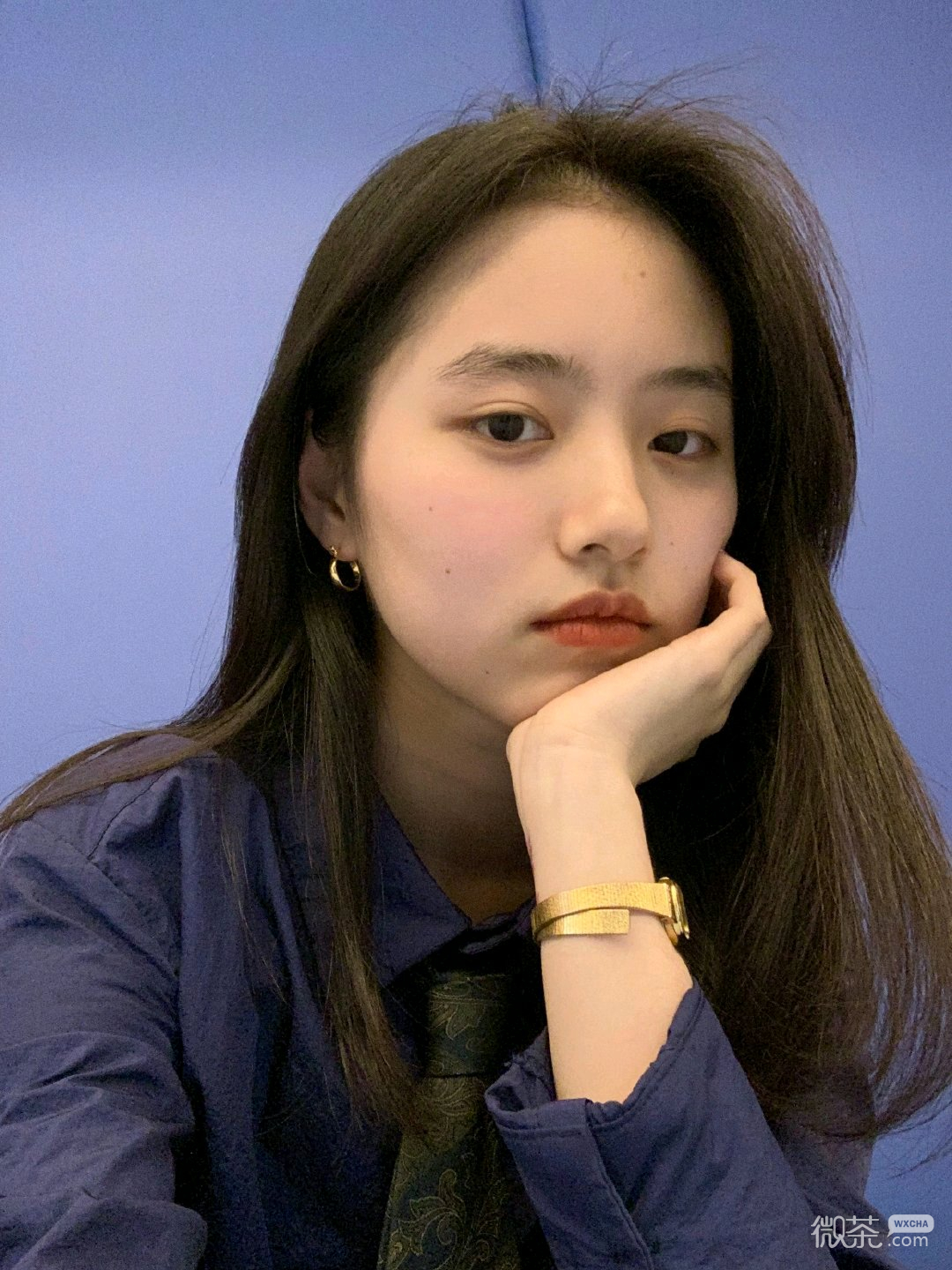 微信时尚清新阳光女头